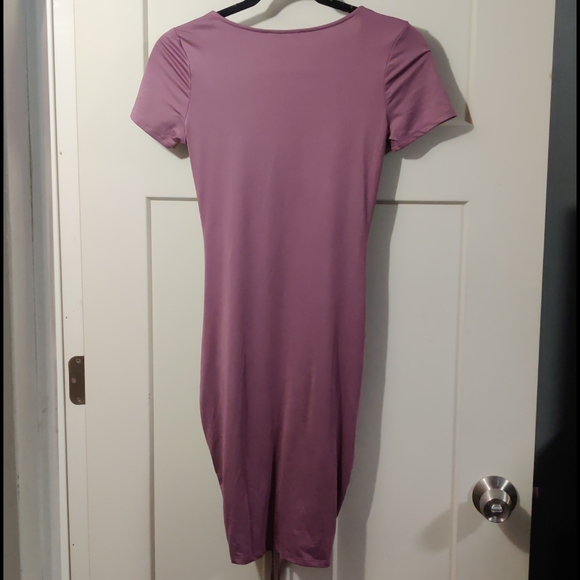 LAST CHANCE Like New Fashion Nova Ruched Bodycon Dress - Picture 3 of 3